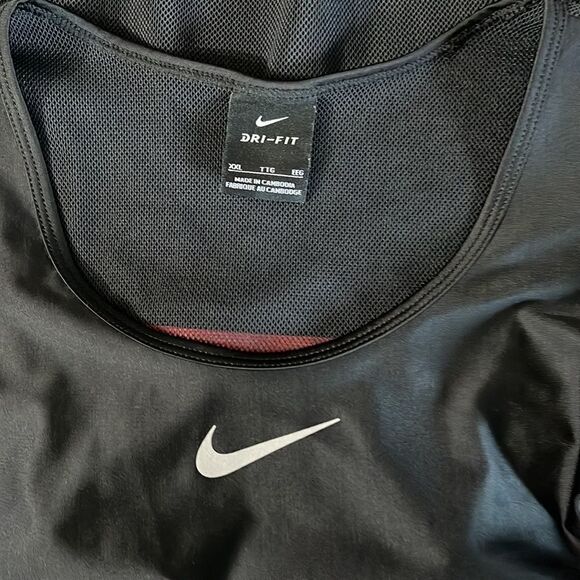 Nike Tank Top Speed Running Training Mesh Pink Black XXl - Picture 5 of 5